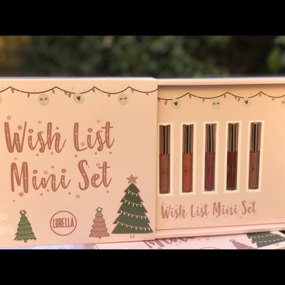 Matte lipgloss set